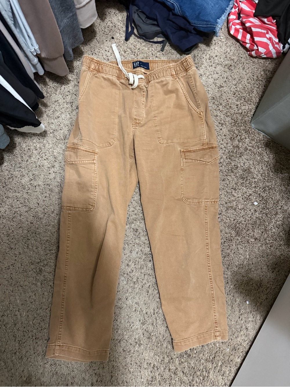 GAP Easy Jean Tapered Cargo Jogger Pants